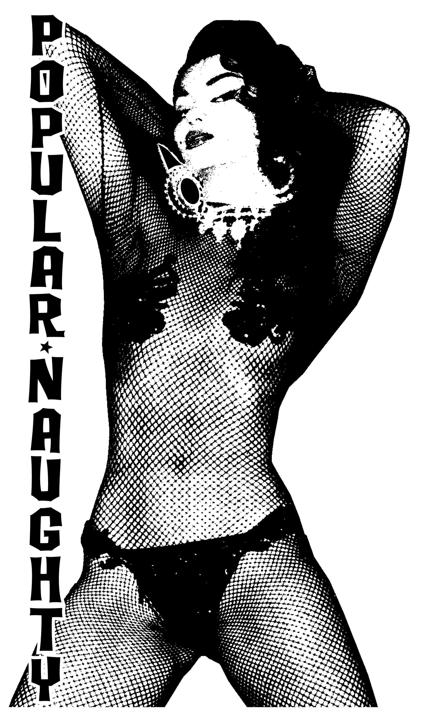 Pop Up Shop Only - Frenchie- Paris Burlesque Dancer t-shirt