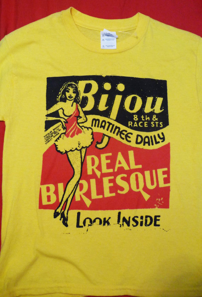 Bijou-Real Burlesque t-shirt- Available Exclusively at Pop Up