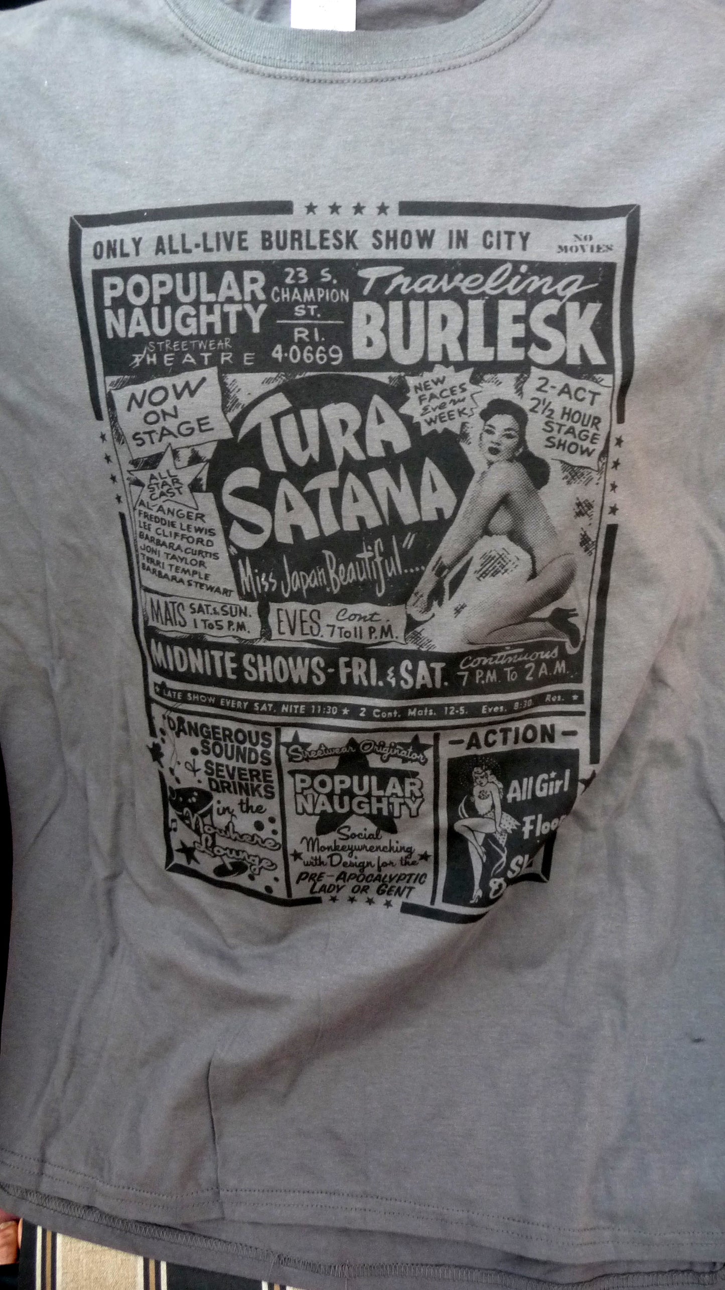 Tura Satana Burlesk Ad