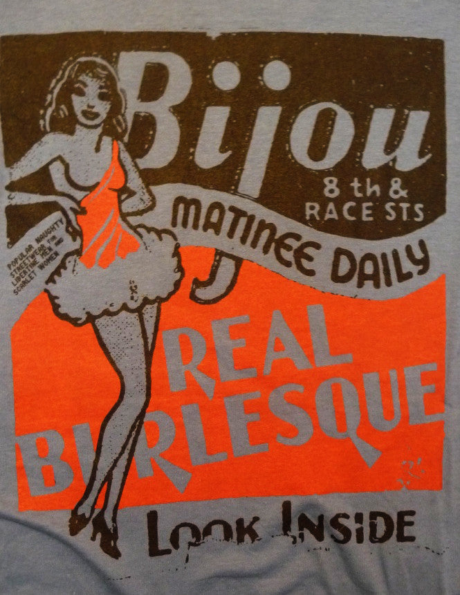 Bijou-Real Burlesque t-shirt-      Available Exclusively at Pop Up