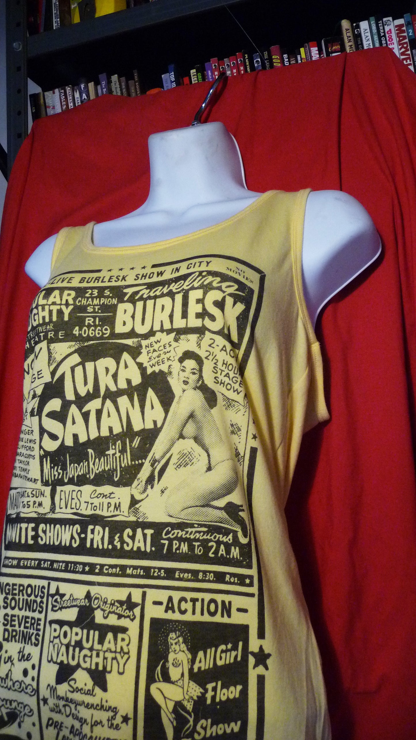 Tura Satana Burlesk Ad